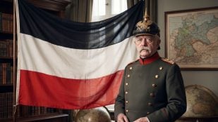 Otto von Bismarck. Imagen generada con IA.