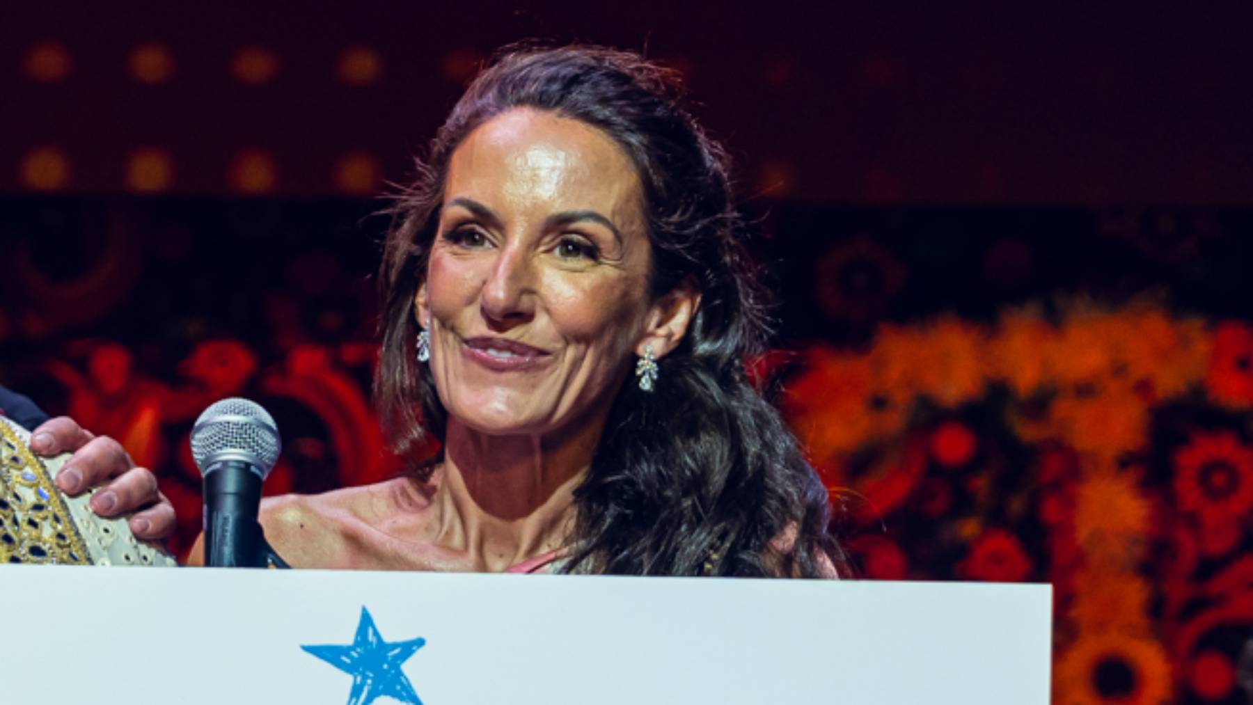 Telma Ortiz en la XVII Gala Starlite Occident. (Foto: Europa Press)
