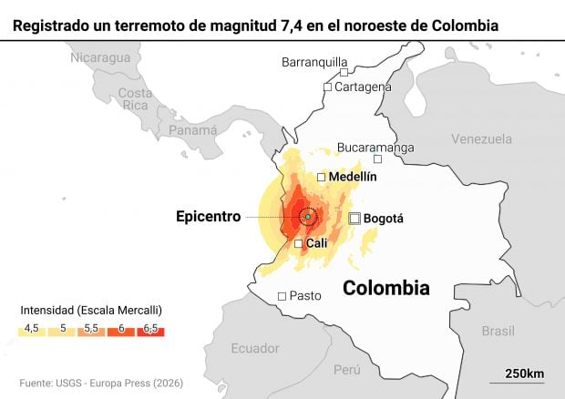 Terremoto Colombia