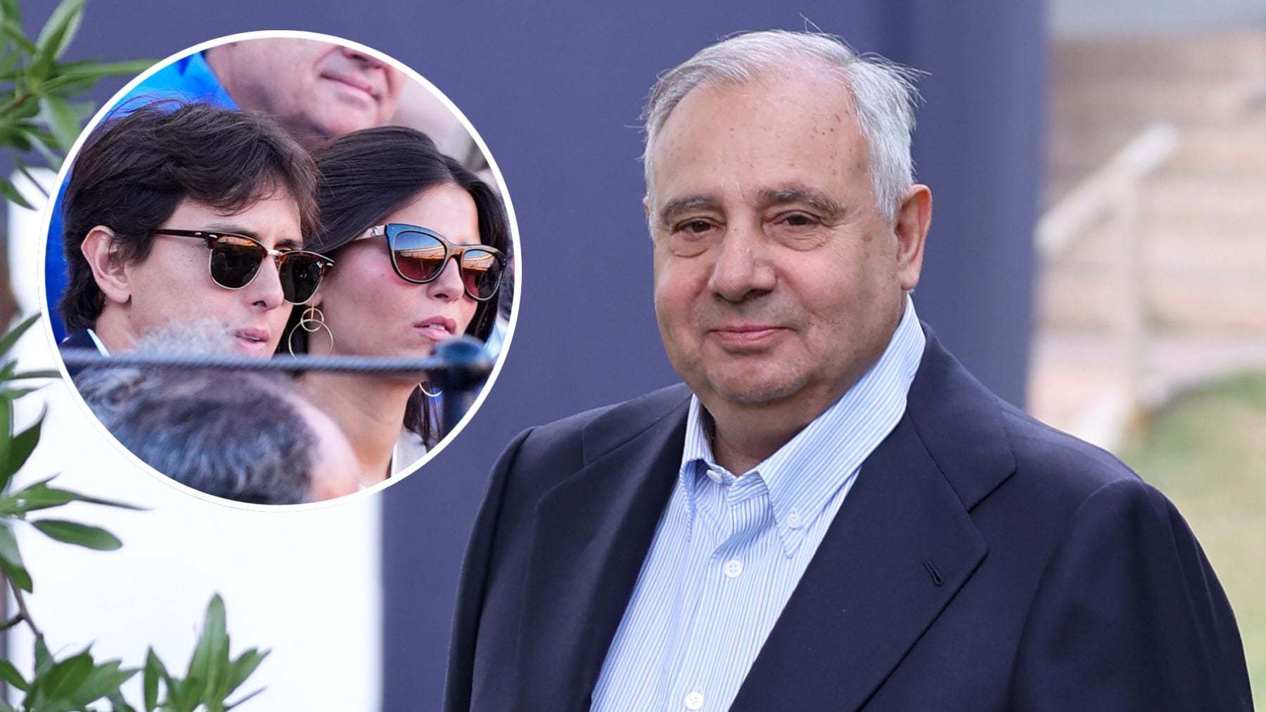 Fernando Martínez de Irujo, Tana Rivera y Roca Rey. (Fotos: Europa Press)