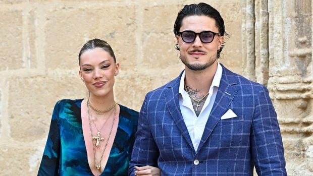 Alejandra Rubio y Carlo Costanzia. (Foto: Europa Press)