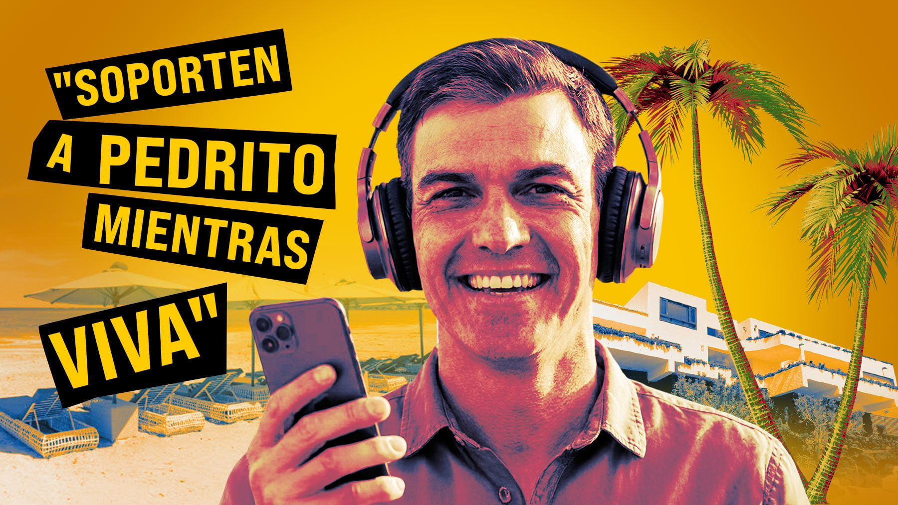 El mensaje que escondía una canción de la playlist de Sánchez: Soporten a Pedrito mientras viva