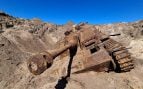 Lugar del hallazgo del StuG III en el predio de la base aérea de Nordholz (Foto: A. Hüser / Oficina de Patrimonio Arqueológico del distrito de Cuxhaven).