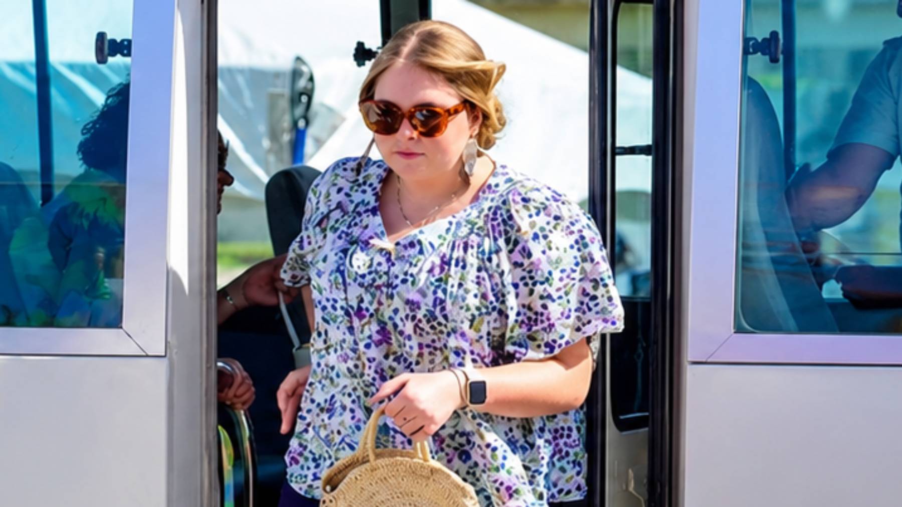 Amalia de Holanda durante unas vacaciones. (Foto: Europa Press)