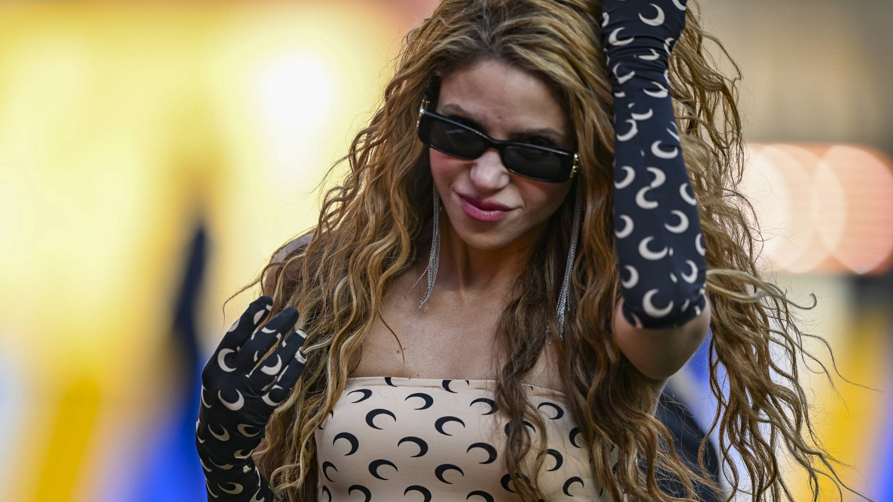 Shakira en la final del Mundial. (Foto: Europa Press)