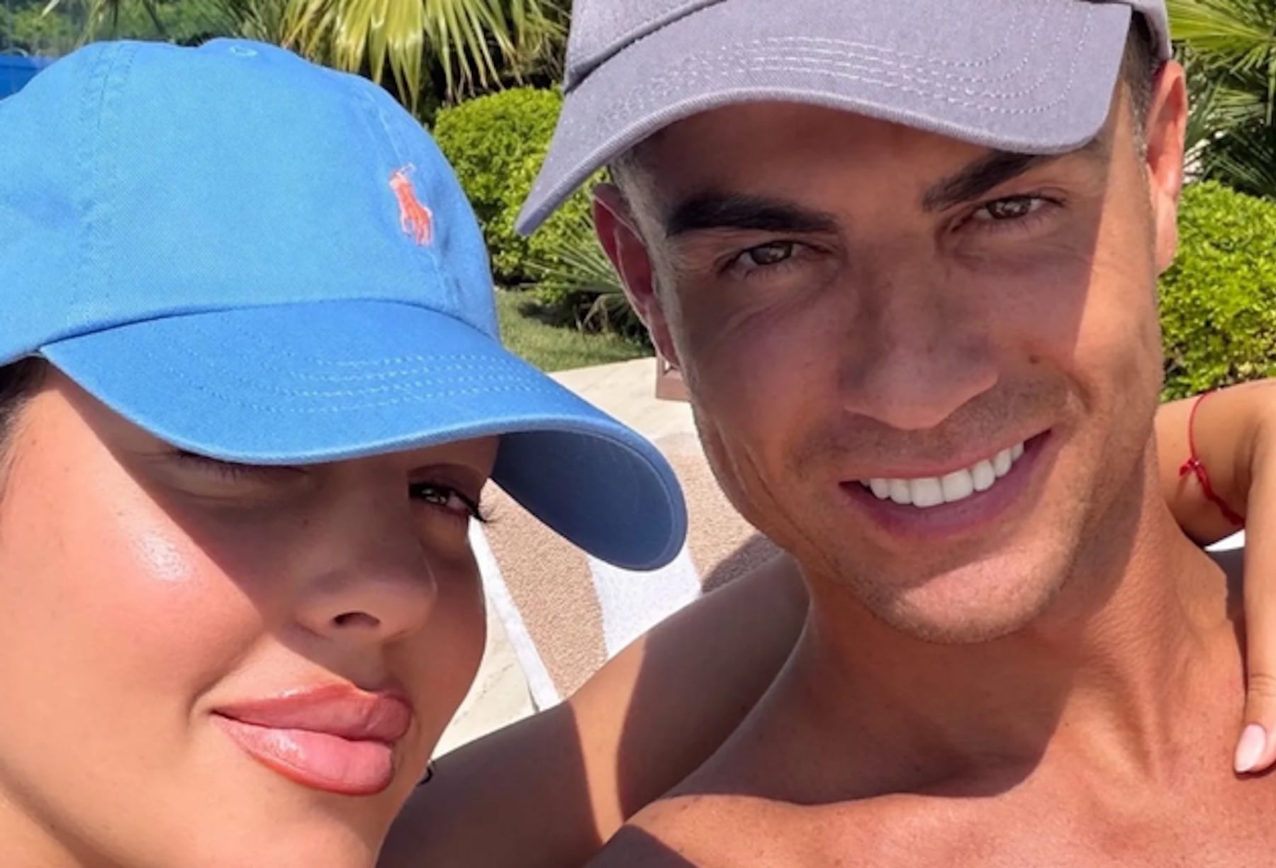 Georgina Rodríguez y Cristiano Ronaldo. (Foto: Instagram)