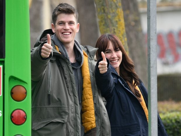 Aitana y Miguel Bernardeau. (Foto: Europa Press)