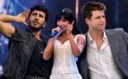 Sebastián Yatra, Aitana y Miguel Bernardeau. (Fotos: Europa Press)