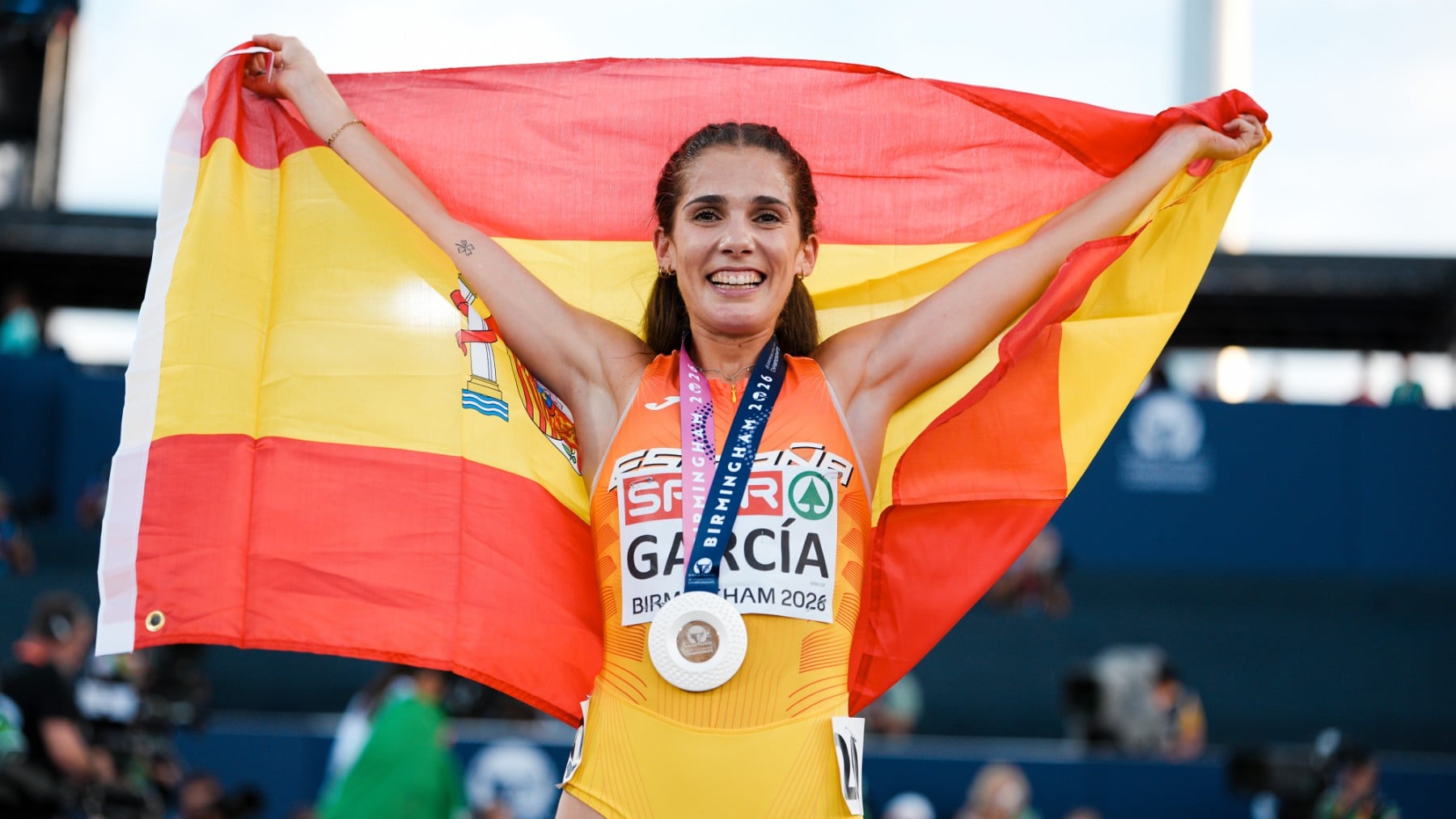 Marta García vuela para proclamarse subcampeona y dar a España su primera medalla en el Europeo de atletismo