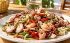 Salpicón de marisco, comida, gastronomía, alimentos