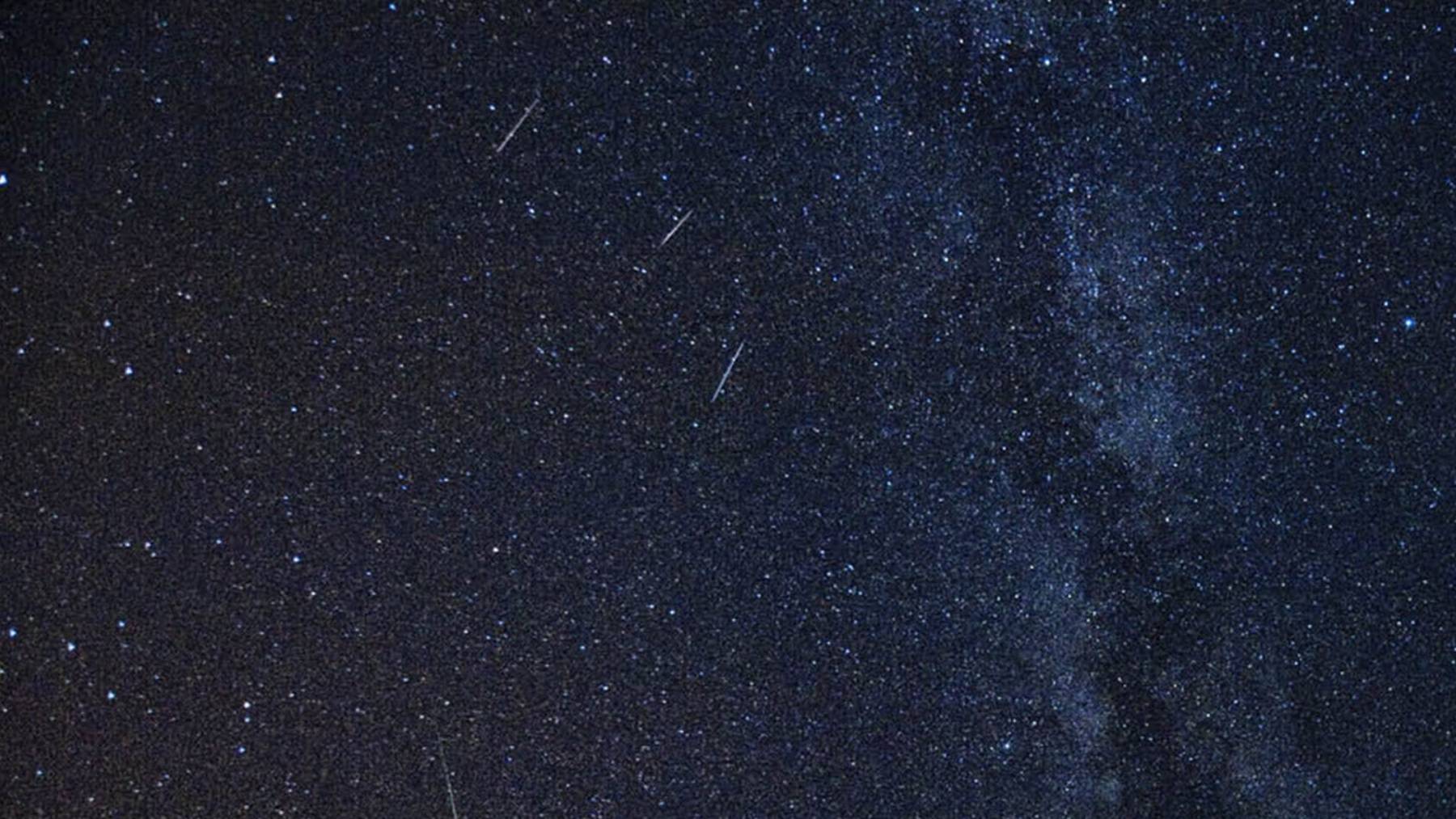 Una noche de Perseidas. (Foto: Pixabay)