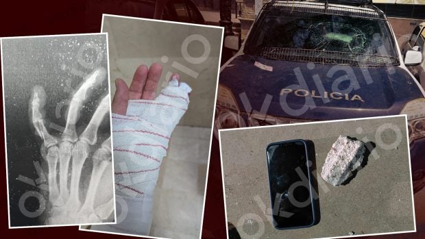 agresiones, polic&iacute;as, Ceuta, inmigrantes ilegales