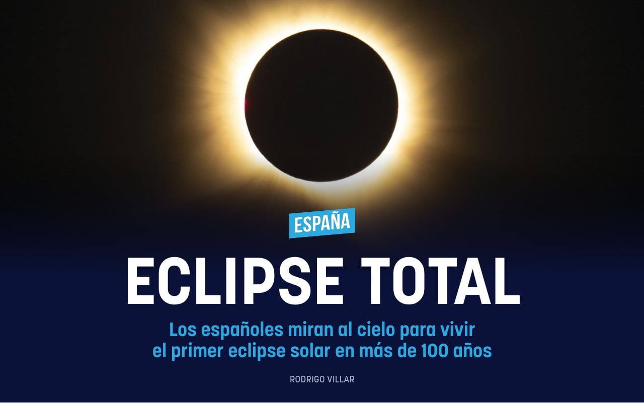 Los españoles miran al cielo para vivir el primer eclipse total en más de 100 años