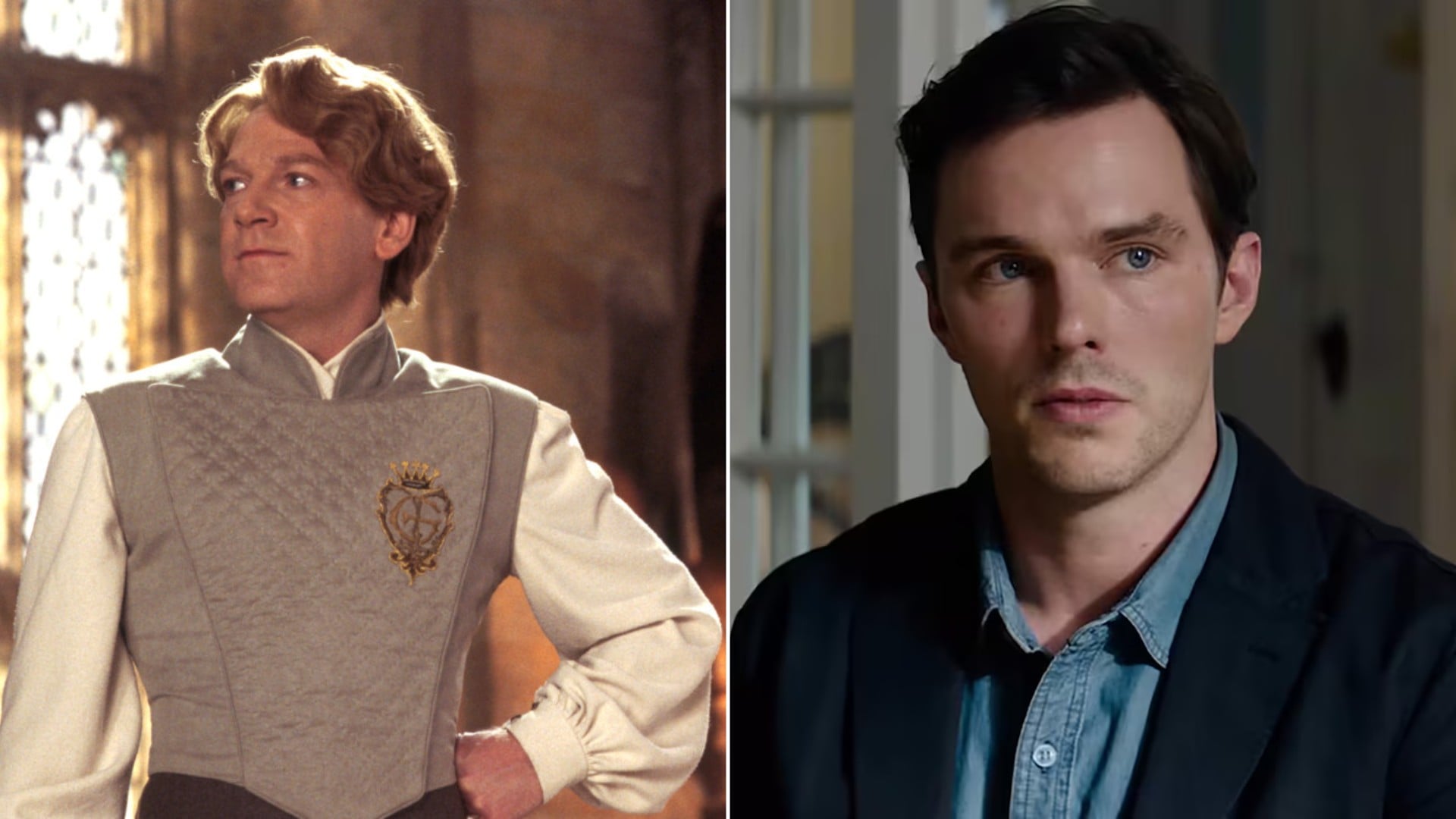Kenneth Branagh en ‘Harry Potter’ y Nicholas Hoult en ‘Jurado Nº2’ (Warner Bros).