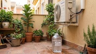 agua aire acondicionado