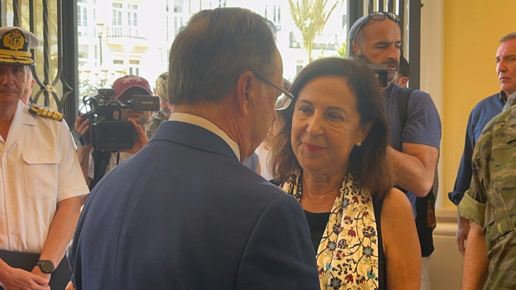 Robles se desmarca del Gobierno y advierte a Marruecos: Ceuta y Melilla son españolísimas y no se tocan