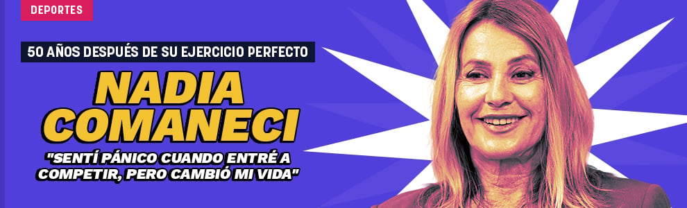 Nadia Comaneci, 50 años después de su ejercicio perfecto: Al competir sentí pánico, pero cambió mi vida
