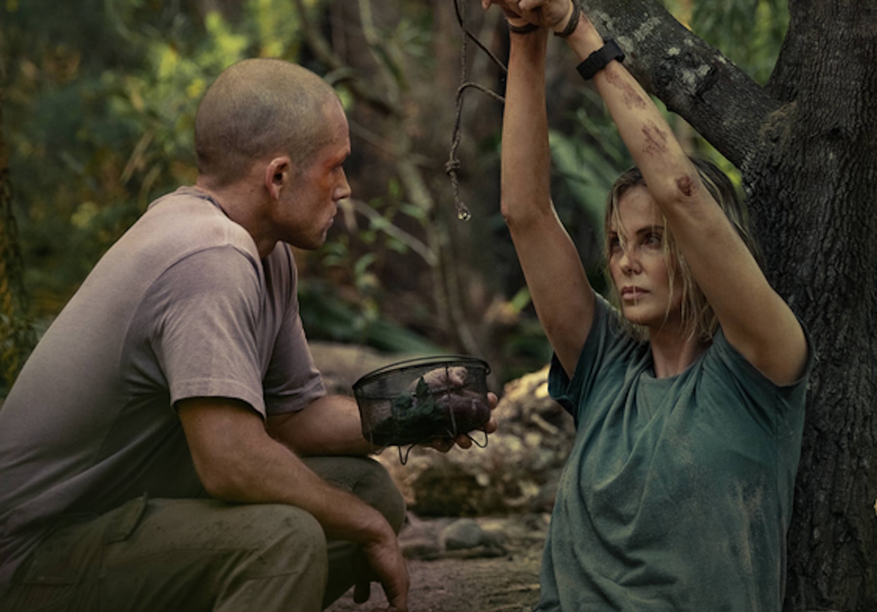 Una escena de ‘Apex’. (Foto: Netflix)