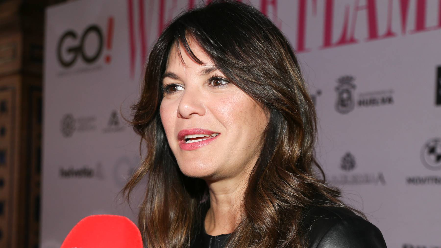 Fabiola Martínez en un evento en Sevilla. (Foto: Europa Press)