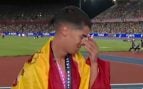 Attaoui se derrumba tras su bronce: «Quería algo más, he cambiado la táctica y no me ha ayudado mucho»
