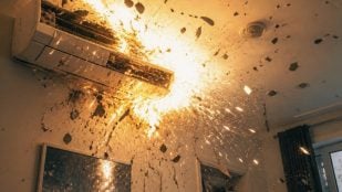 Explosión del aire acondicionado
