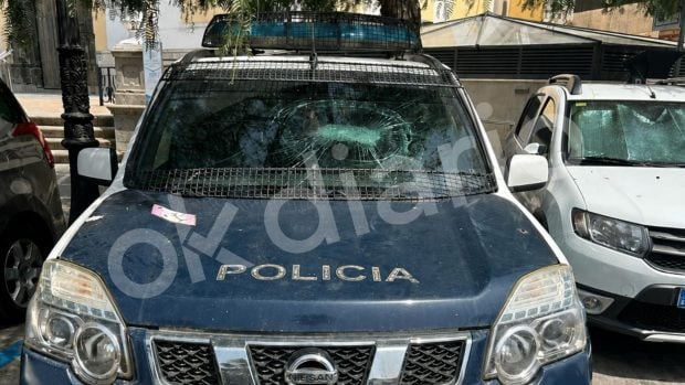 vehículo policial Ceuta