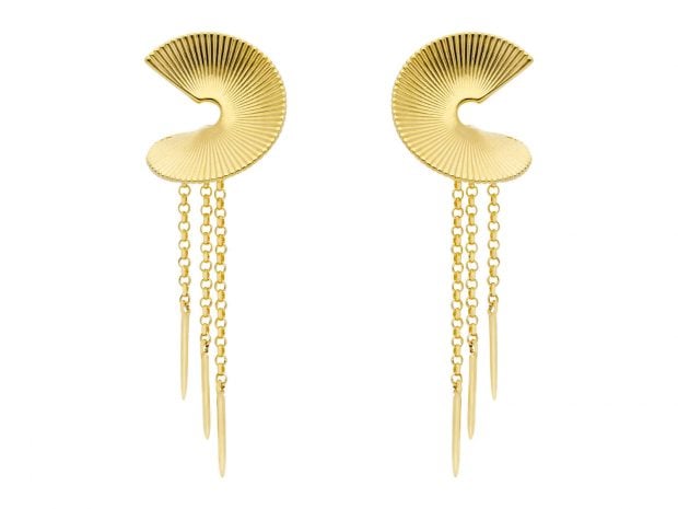 Pendientes estilo 'mermaidcore' de Marina Garc&iacute;a