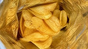 Aire de la bolsa de patatas