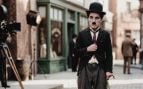 Charles Chaplin. Imagen generada con IA.