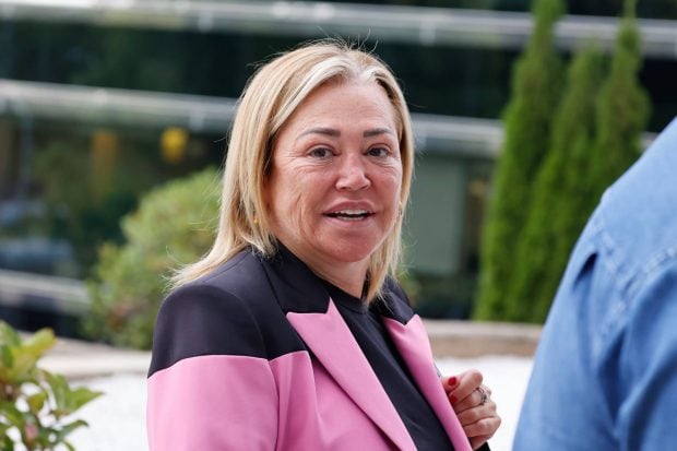 Belén Esteban en los juzgados de Madrid. (Foto: Europa Press)