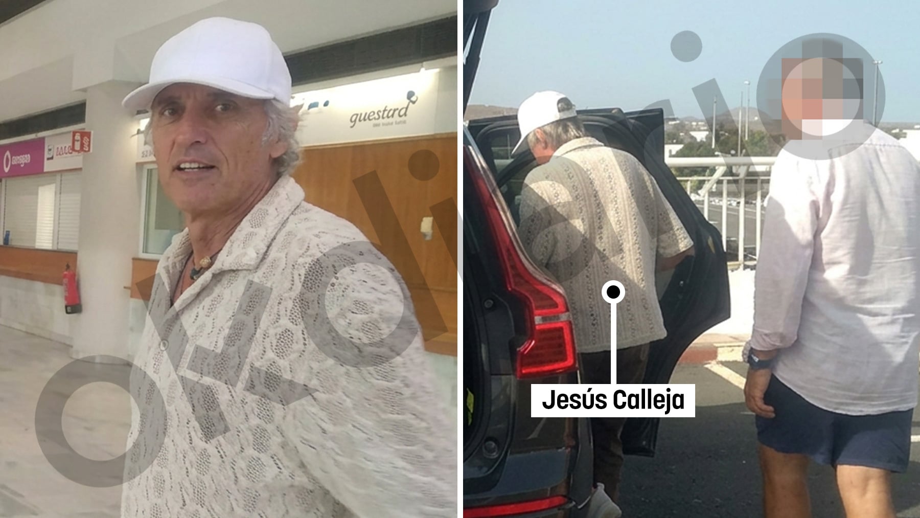 OKDIARIO encuentra a Calleja en el aeropuerto de Lanzarote rumbo a La Mareta como nuevo invitado de Sánchez