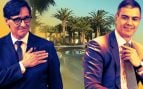 Salvador Illa y Pedro Sánchez.