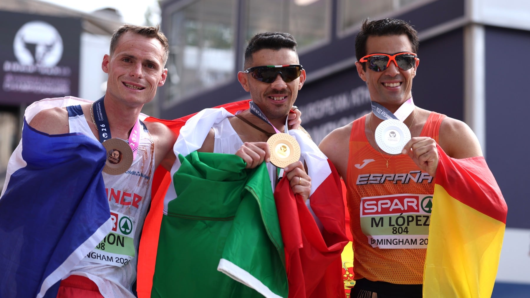 España marcha: Miguel Ángel López y Raquel González ponen la guinda con una plata y un bronce