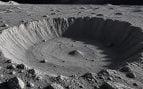 Cráter en la Luna