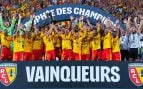 El Lens celebra la Supercopa de Francia