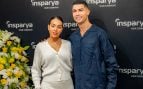 Cristiano y Georgina posando en un evento