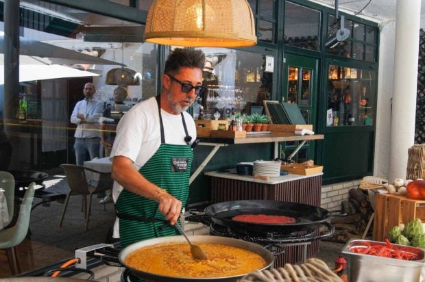 Edu Torres en El Rinc&oacute;n de Vespok. (Foto: Cortes&iacute;a)