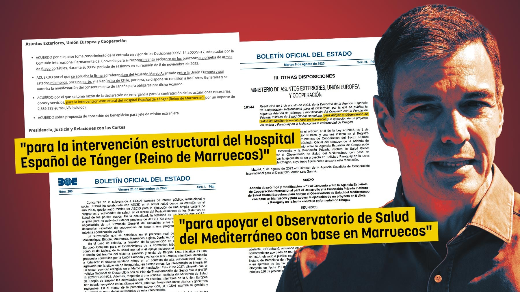 El Gobierno destinó 3 millones para un hospital en Marruecos mientras Mónica García niega el colapso sanitario en Ceuta