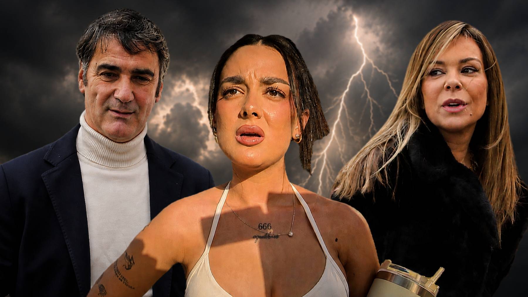 Jesulín de Ubrique, Julia Janeiro y María José Campanario. (Foto: Europa Press)