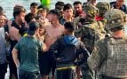 militares, Ceuta, sarna, ilegales