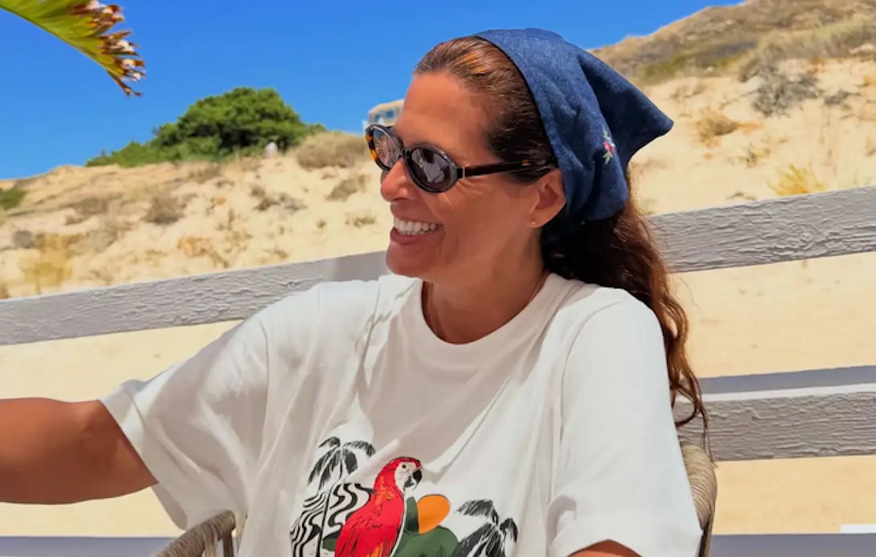 Nuria Roca en sus vacaciones. (Foto: Instagram)