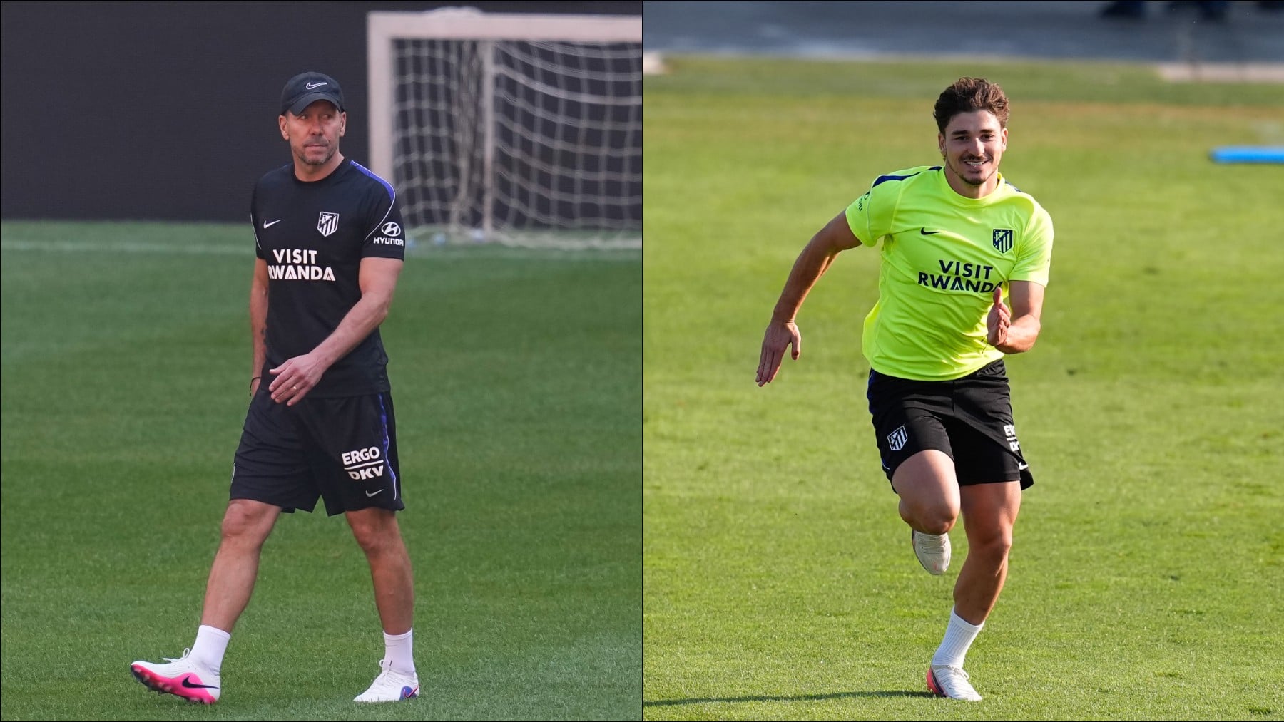 Simeone aprieta a Julián Álvarez
