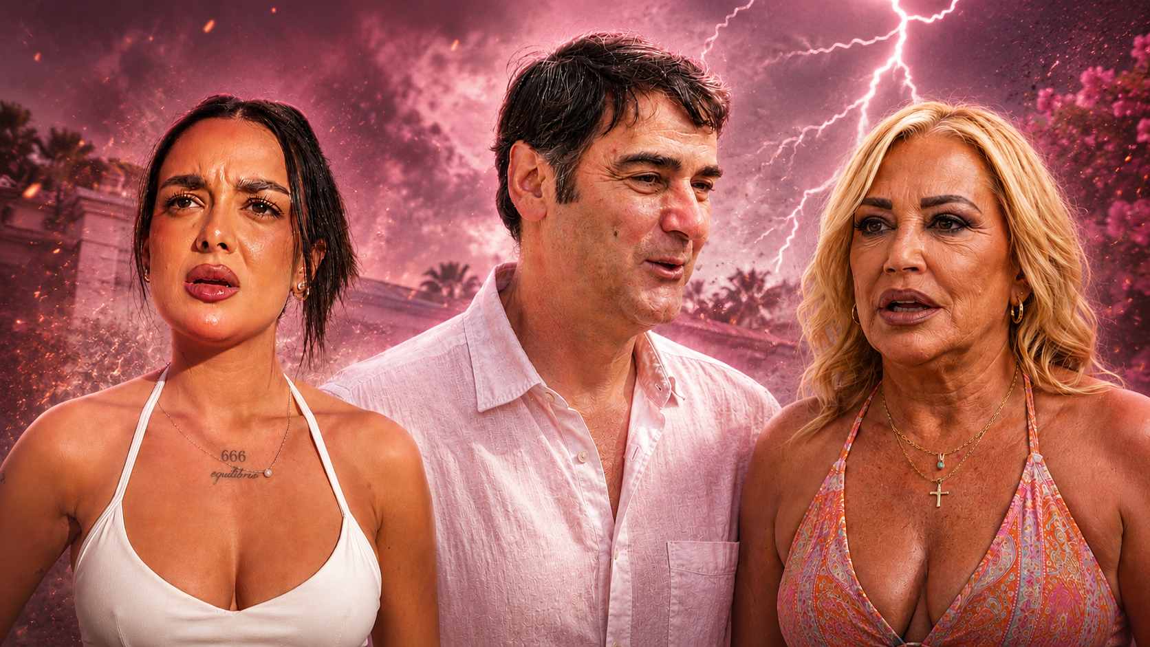 Juls Janeiro, Jesulín de Ubrique y Belén Esteban. (Foto: Europa Press/IA)