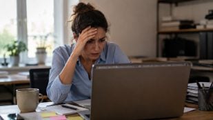 Mujer, comportamiento, psicología, estrés