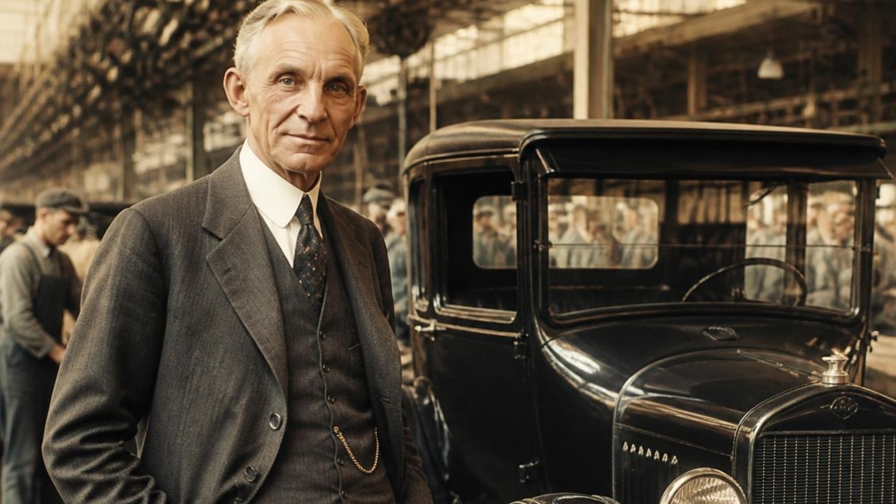 Henry Ford, empresario y fundador de Ford: Tanto si crees que puedes como si crees que no puedes, estás en lo cierto