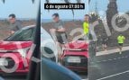 OKDIARIO capta a Illa corriendo con escolta en Lanzarote durante su estancia en La Mareta junto a Sánchez