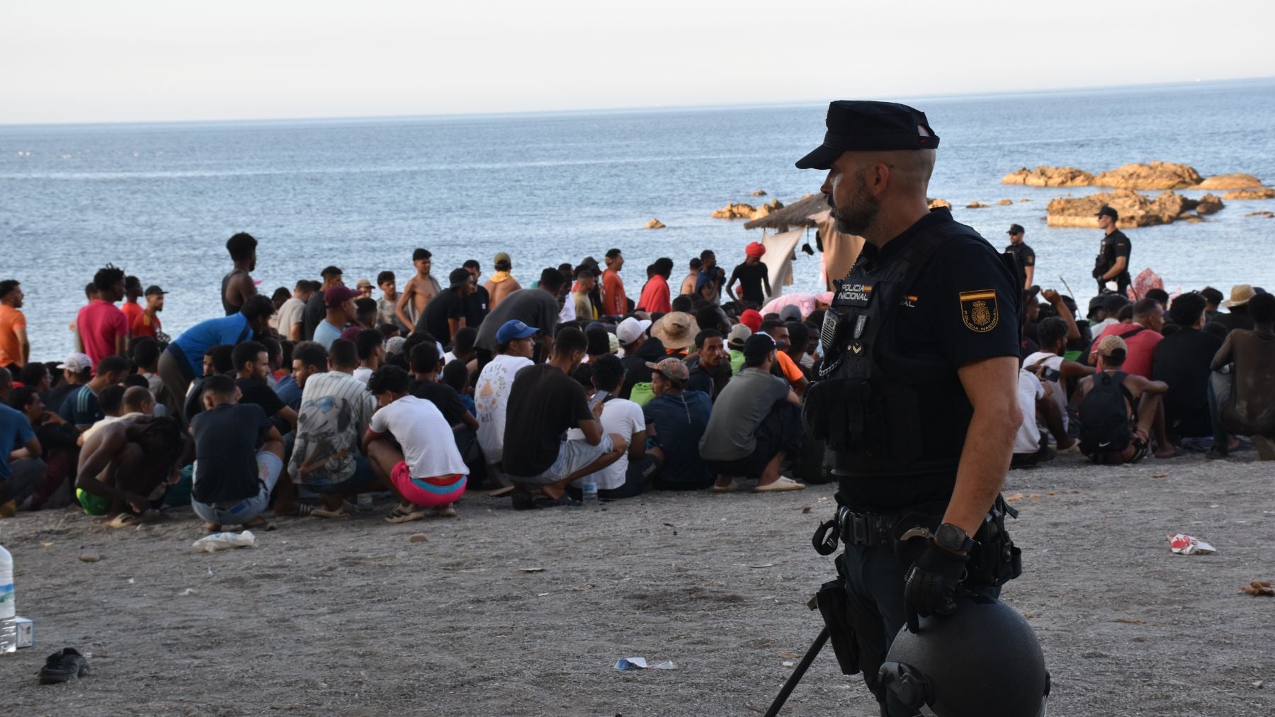 La realidad de Ceuta que oculta el Gobierno: los invasores marroquíes que violan a niñas se dan a la fuga y no pueden ser identificados