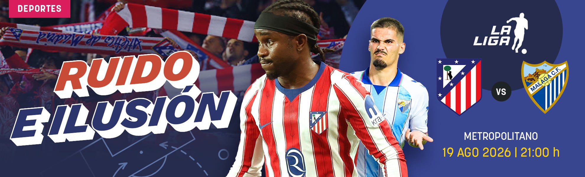 Atlético - Málaga: ruido e ilusión