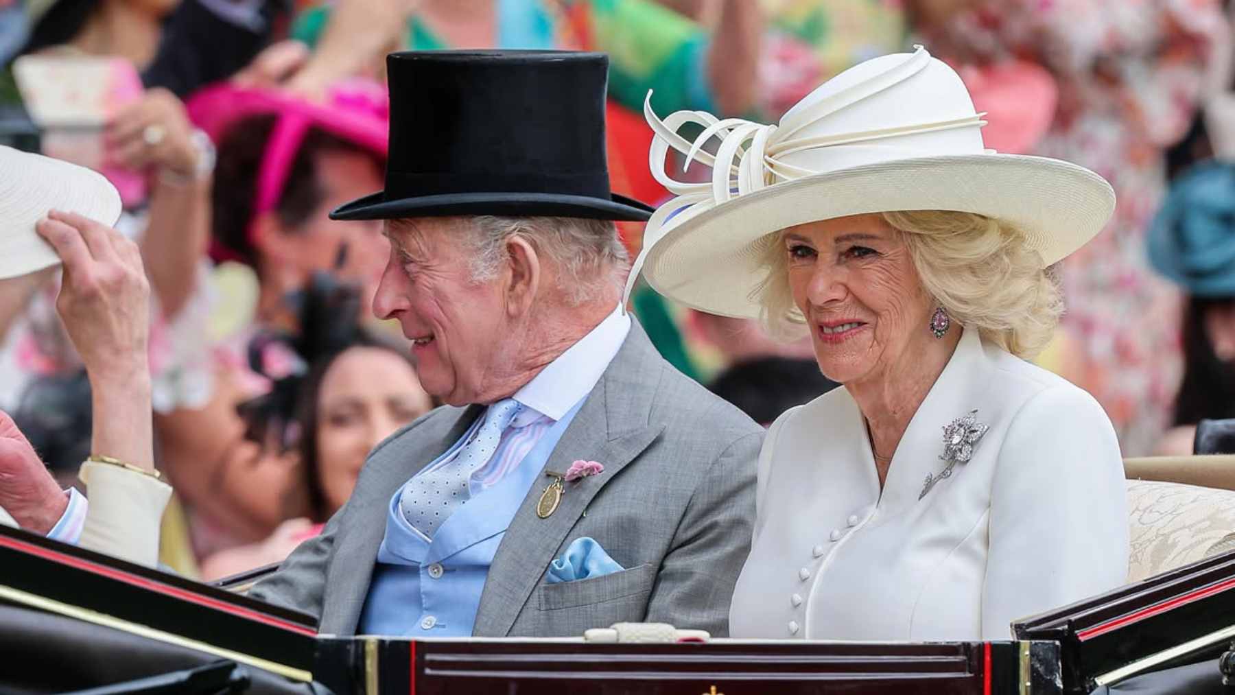 Los reyes Carlos III y Camila en un acto oficial. (Foto: @theroyalfamily)