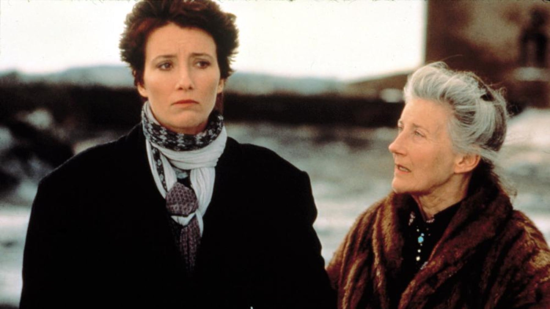 Emma Thompsony su madre, Phyllida Law en la película ‘El invitado de invierno’.